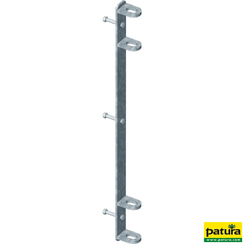 Angebot Anschraubleiste für Pfosten 40 x 40 mm mit angeschweißten Laschen